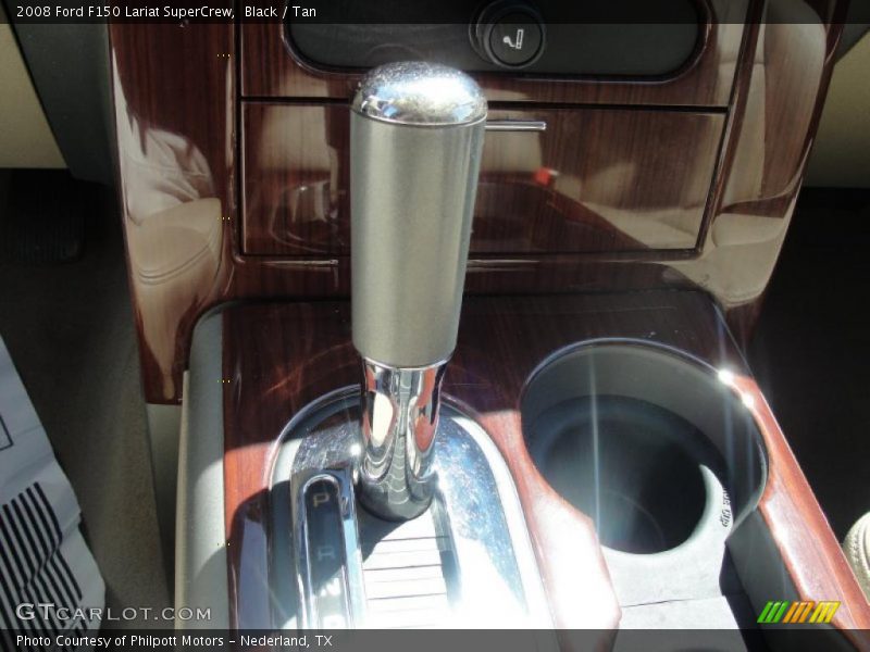 Black / Tan 2008 Ford F150 Lariat SuperCrew