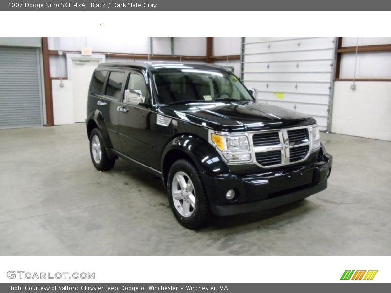 Black / Dark Slate Gray 2007 Dodge Nitro SXT 4x4