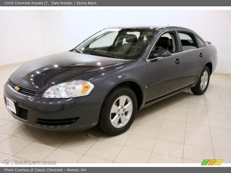 Slate Metallic / Ebony Black 2008 Chevrolet Impala LT