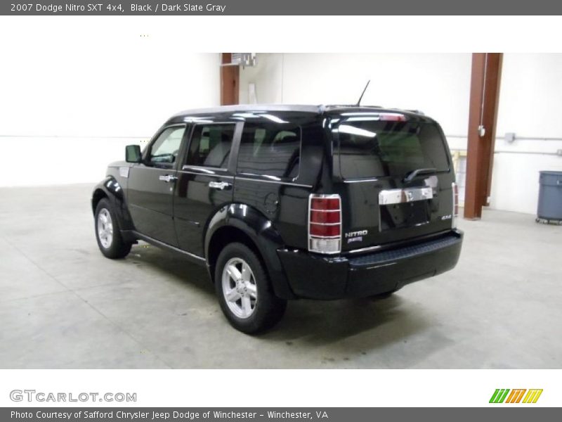 Black / Dark Slate Gray 2007 Dodge Nitro SXT 4x4