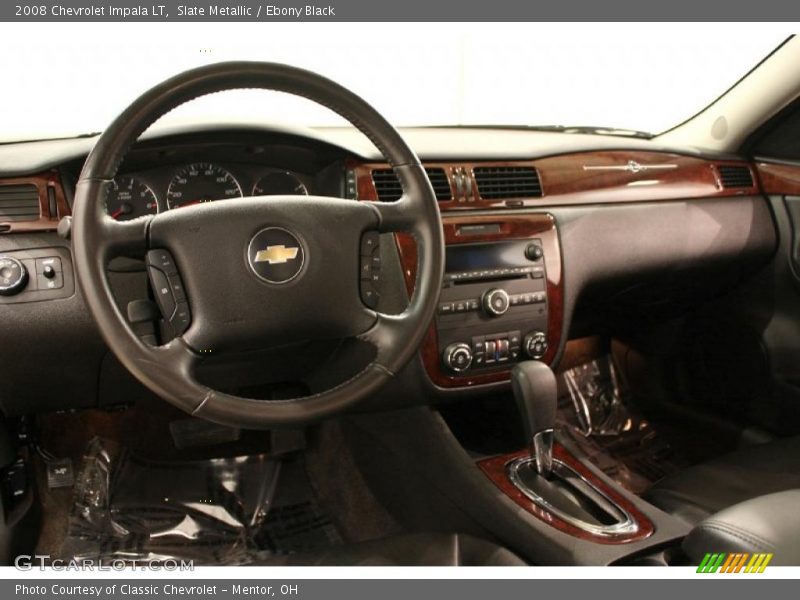 Slate Metallic / Ebony Black 2008 Chevrolet Impala LT