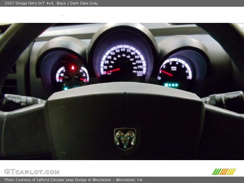 Black / Dark Slate Gray 2007 Dodge Nitro SXT 4x4