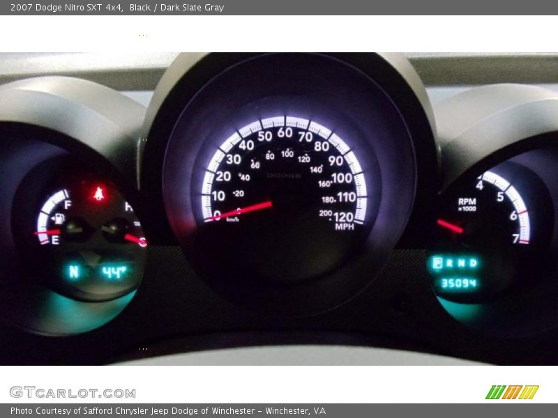 Black / Dark Slate Gray 2007 Dodge Nitro SXT 4x4