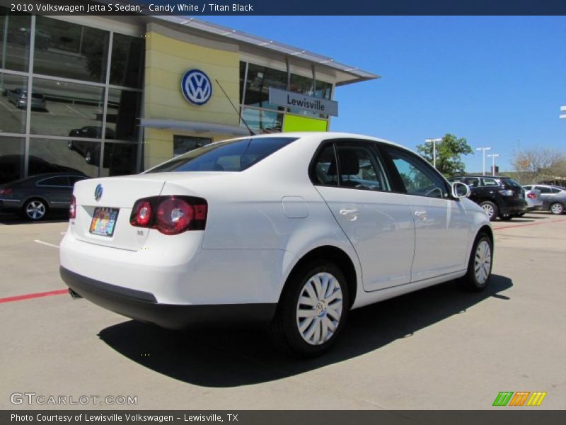 Candy White / Titan Black 2010 Volkswagen Jetta S Sedan