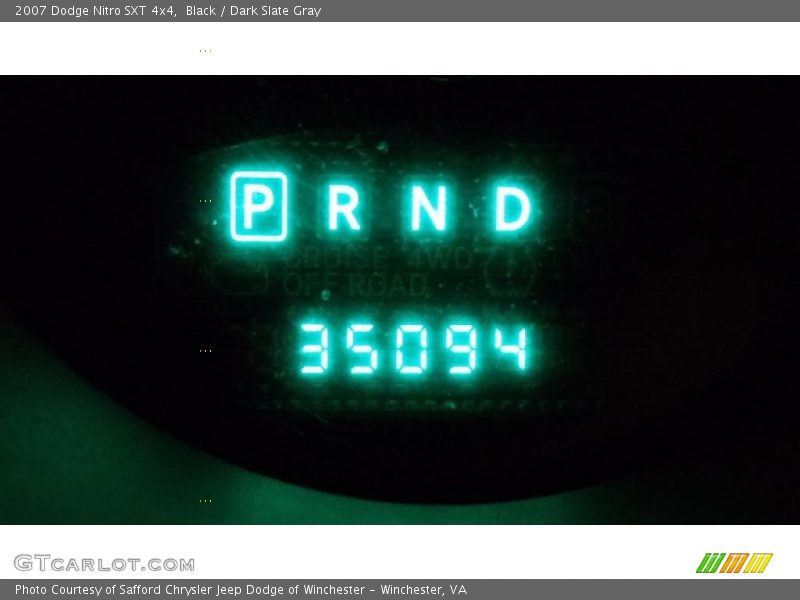 Black / Dark Slate Gray 2007 Dodge Nitro SXT 4x4