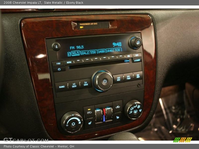 Slate Metallic / Ebony Black 2008 Chevrolet Impala LT