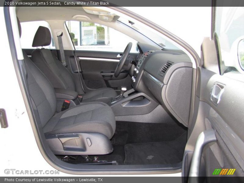Candy White / Titan Black 2010 Volkswagen Jetta S Sedan