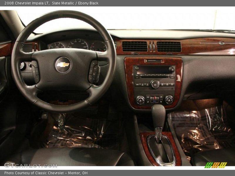 Slate Metallic / Ebony Black 2008 Chevrolet Impala LT