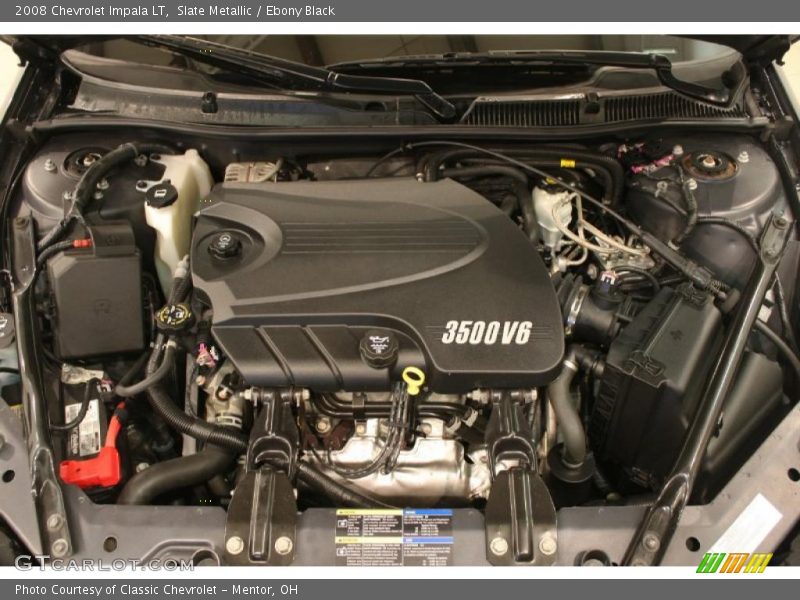 Slate Metallic / Ebony Black 2008 Chevrolet Impala LT