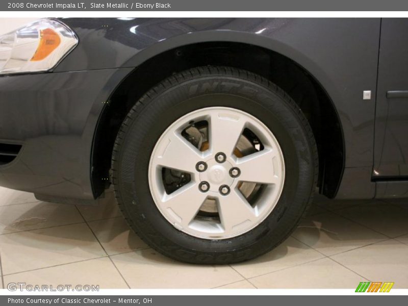 Slate Metallic / Ebony Black 2008 Chevrolet Impala LT