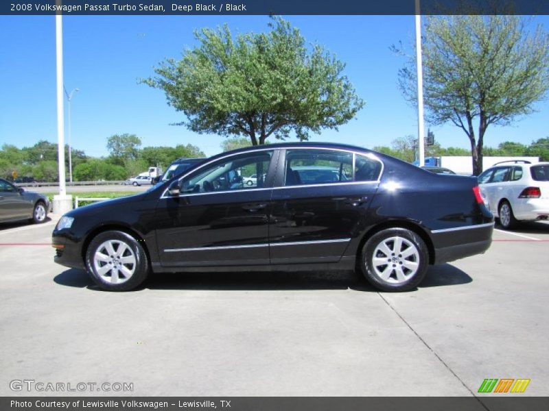Deep Black / Black 2008 Volkswagen Passat Turbo Sedan