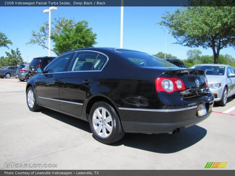 Deep Black / Black 2008 Volkswagen Passat Turbo Sedan