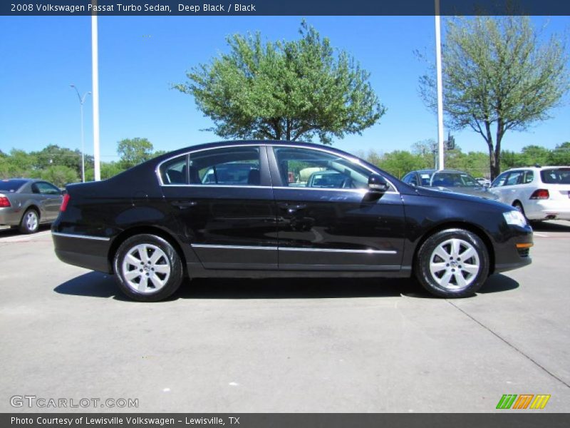 Deep Black / Black 2008 Volkswagen Passat Turbo Sedan