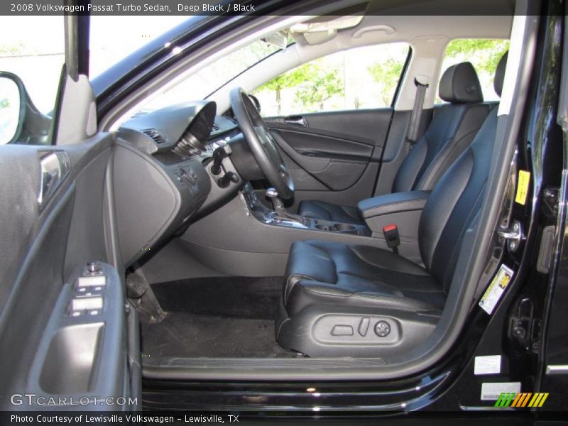 Deep Black / Black 2008 Volkswagen Passat Turbo Sedan