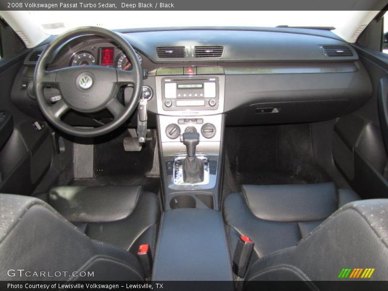 Deep Black / Black 2008 Volkswagen Passat Turbo Sedan