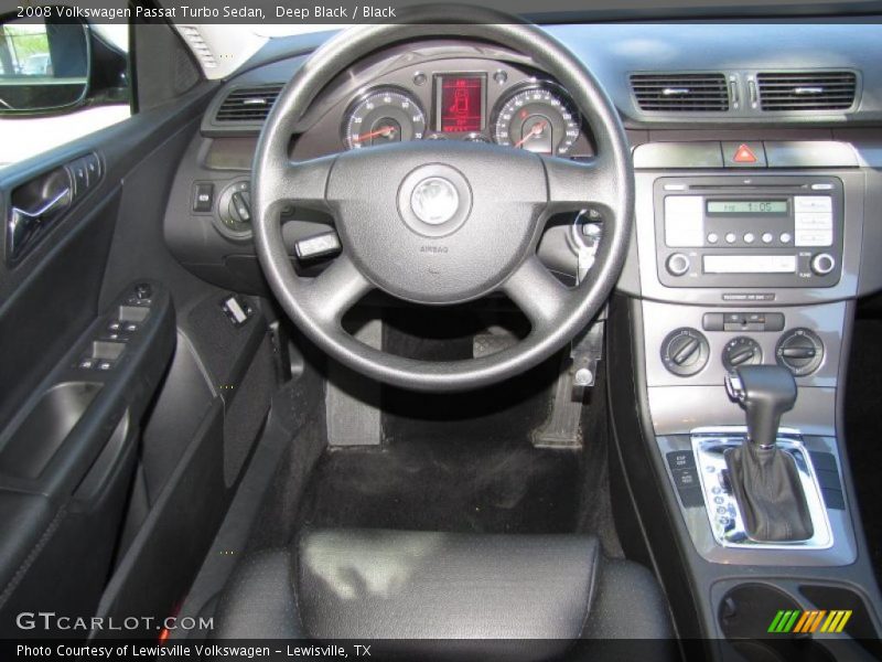 Deep Black / Black 2008 Volkswagen Passat Turbo Sedan