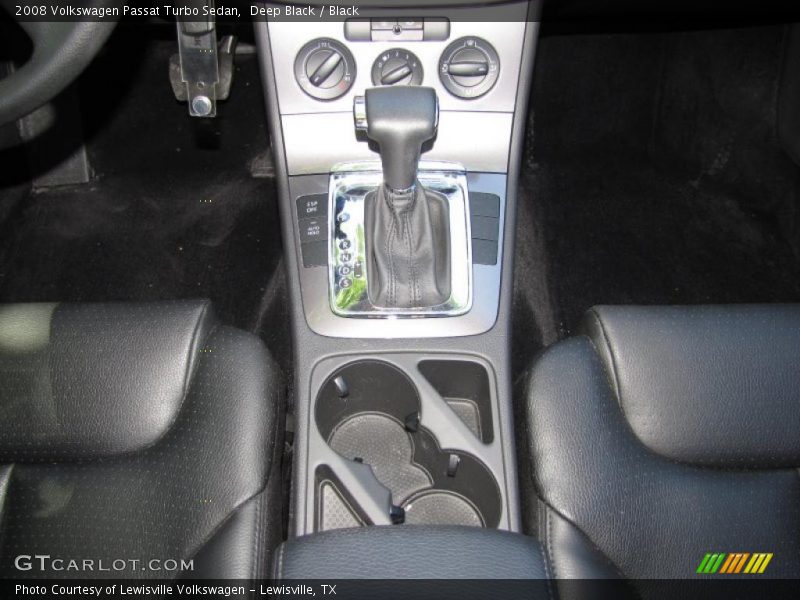Deep Black / Black 2008 Volkswagen Passat Turbo Sedan