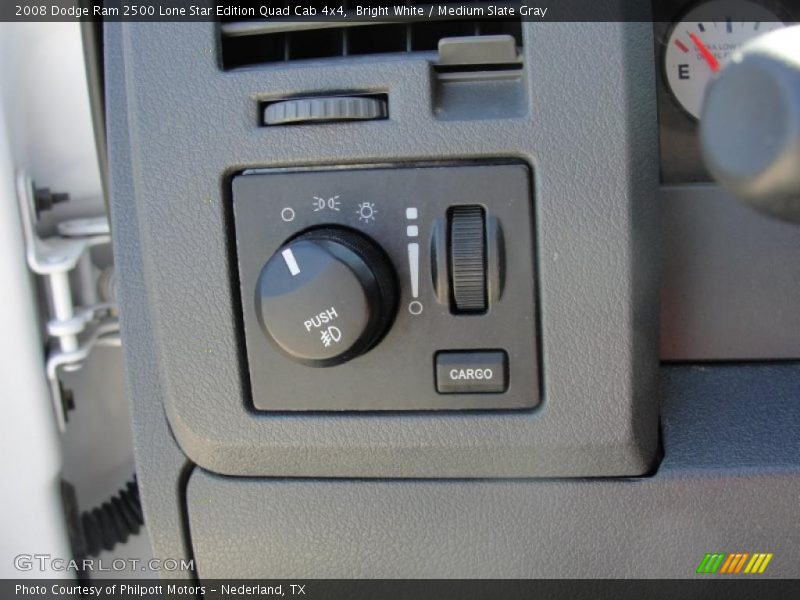 Bright White / Medium Slate Gray 2008 Dodge Ram 2500 Lone Star Edition Quad Cab 4x4