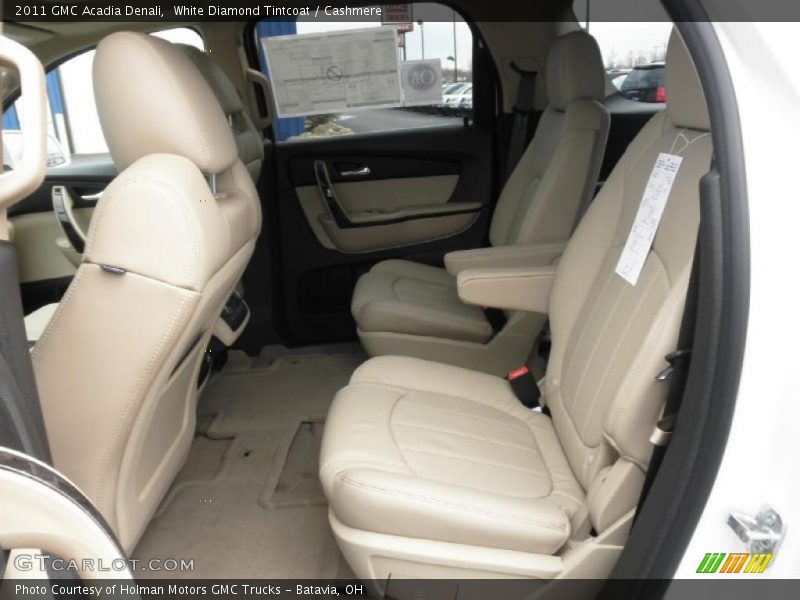 White Diamond Tintcoat / Cashmere 2011 GMC Acadia Denali