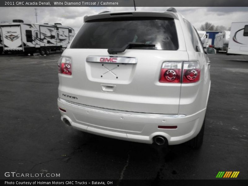 White Diamond Tintcoat / Cashmere 2011 GMC Acadia Denali