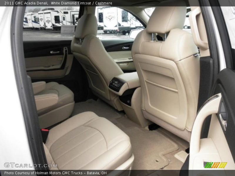 White Diamond Tintcoat / Cashmere 2011 GMC Acadia Denali