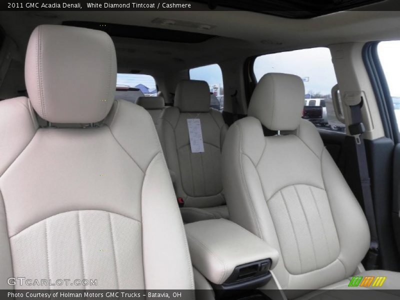 White Diamond Tintcoat / Cashmere 2011 GMC Acadia Denali