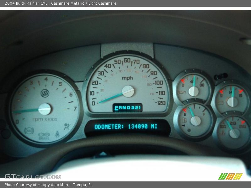  2004 Rainier CXL CXL Gauges