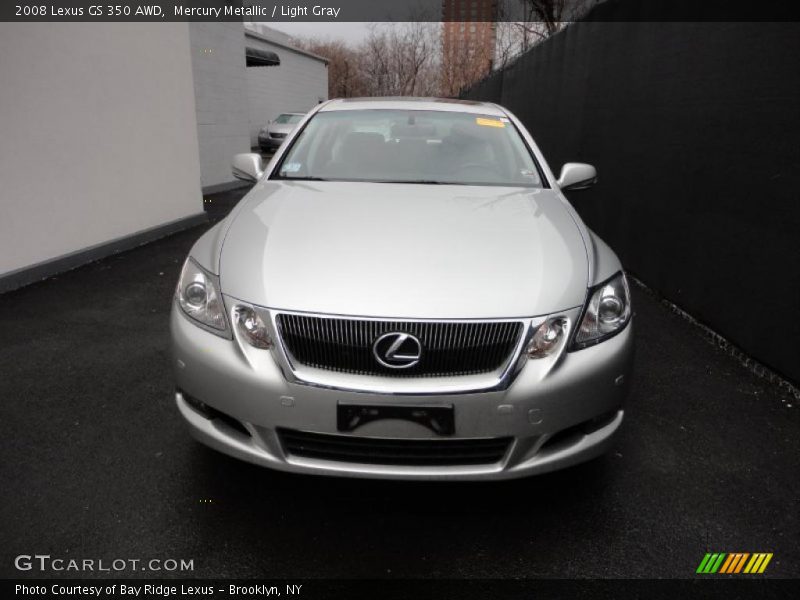 Mercury Metallic / Light Gray 2008 Lexus GS 350 AWD