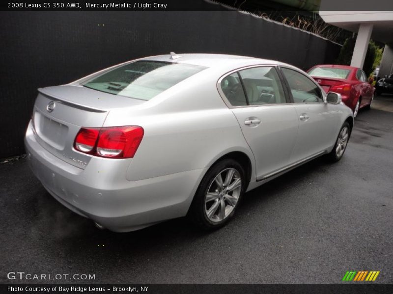 Mercury Metallic / Light Gray 2008 Lexus GS 350 AWD