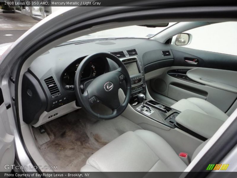Mercury Metallic / Light Gray 2008 Lexus GS 350 AWD