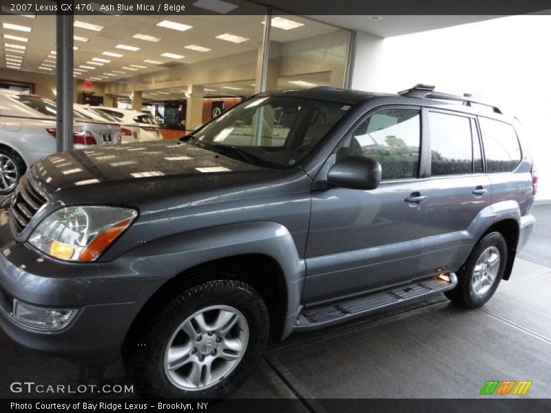 Ash Blue Mica / Beige 2007 Lexus GX 470