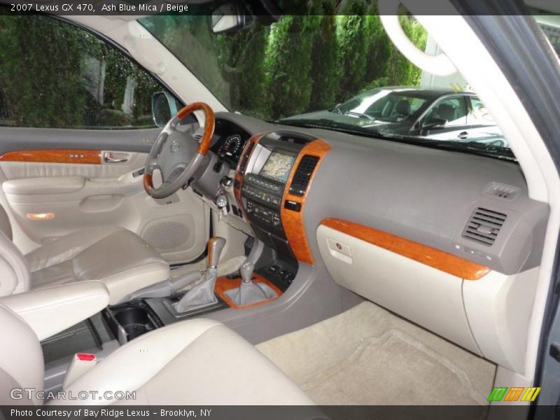Ash Blue Mica / Beige 2007 Lexus GX 470