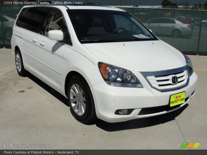 Taffeta White / Ivory 2009 Honda Odyssey Touring