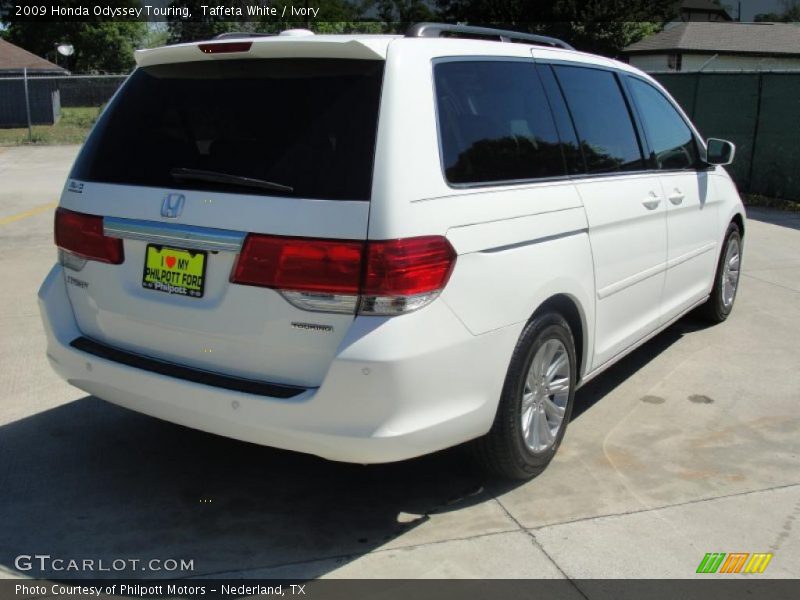 Taffeta White / Ivory 2009 Honda Odyssey Touring