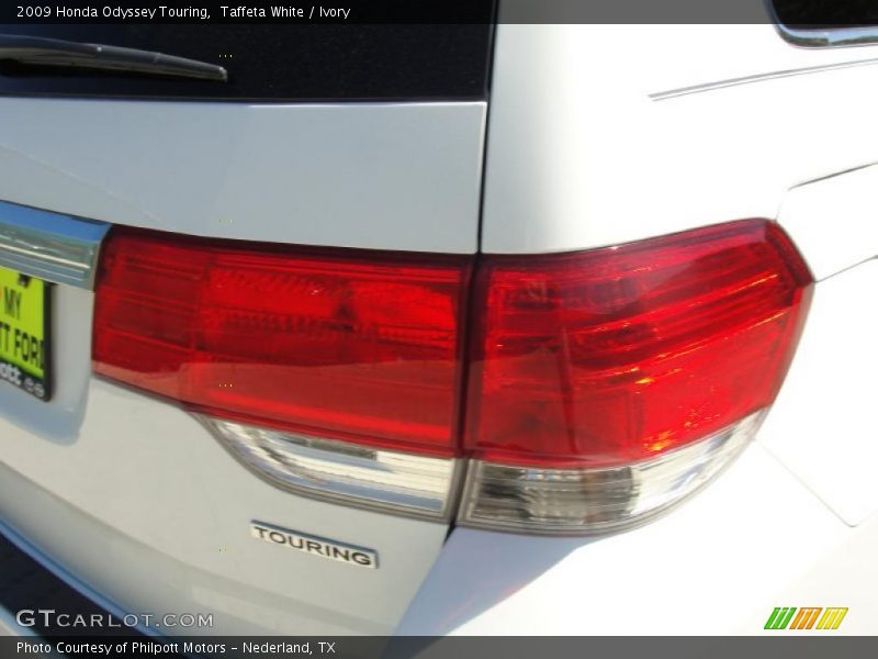 Taffeta White / Ivory 2009 Honda Odyssey Touring
