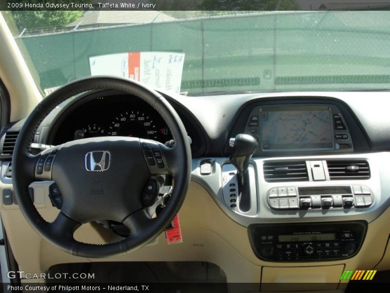 Dashboard of 2009 Odyssey Touring