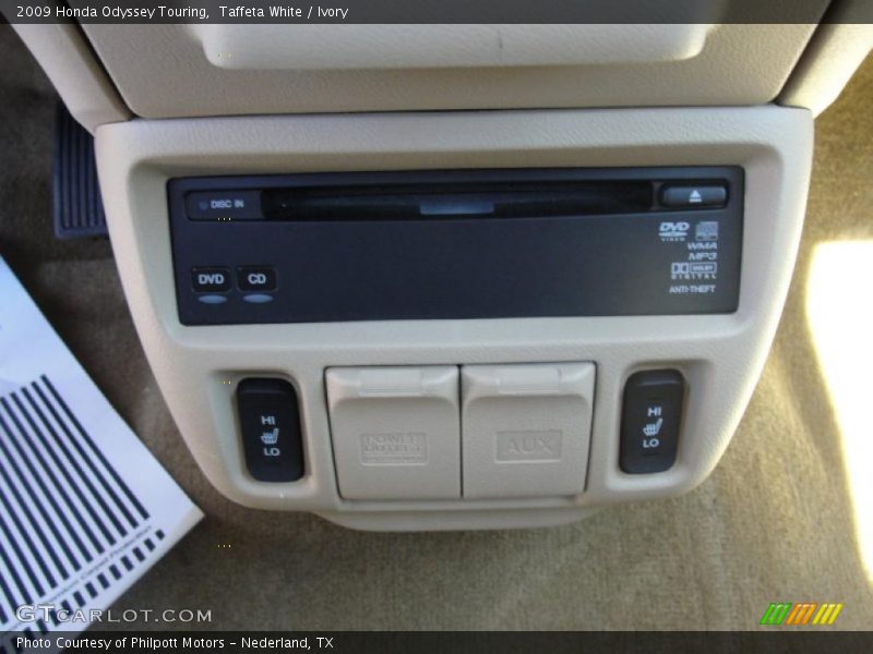 Taffeta White / Ivory 2009 Honda Odyssey Touring