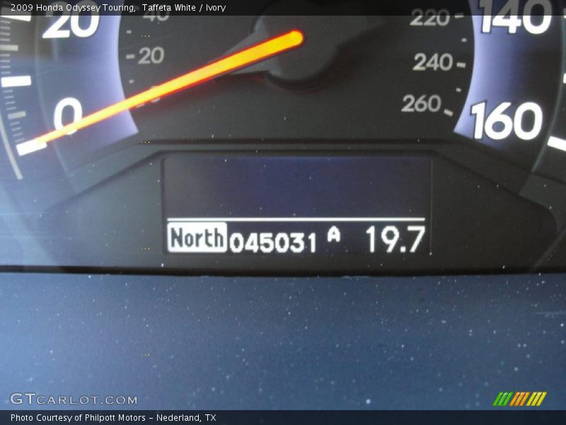 Taffeta White / Ivory 2009 Honda Odyssey Touring