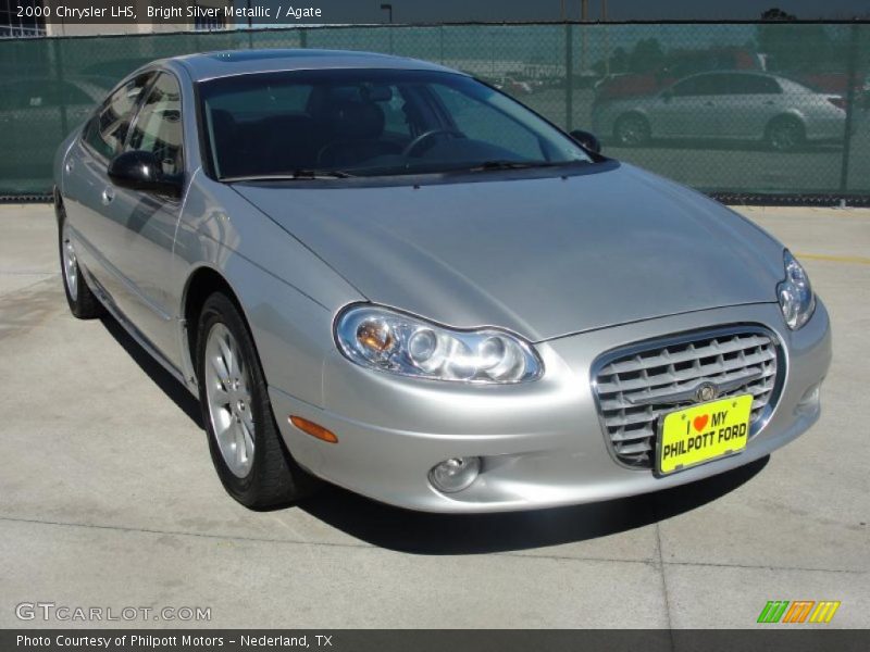Bright Silver Metallic / Agate 2000 Chrysler LHS