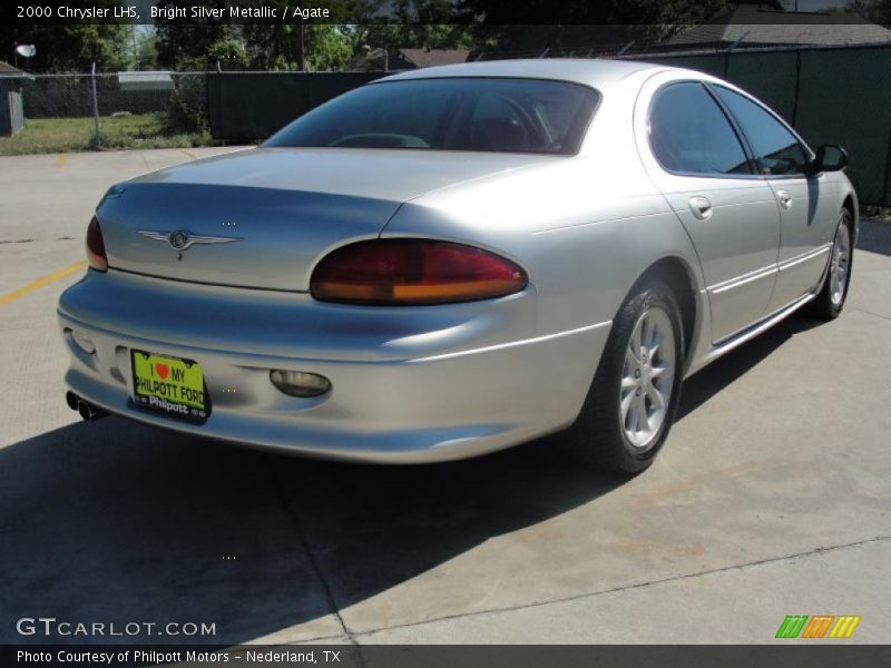 Bright Silver Metallic / Agate 2000 Chrysler LHS