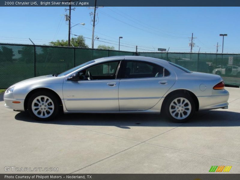 Bright Silver Metallic / Agate 2000 Chrysler LHS