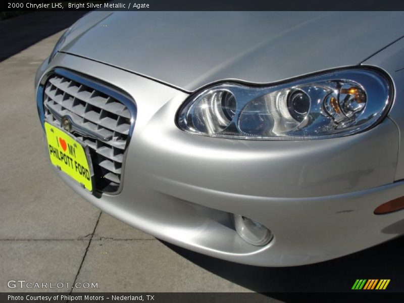 Bright Silver Metallic / Agate 2000 Chrysler LHS