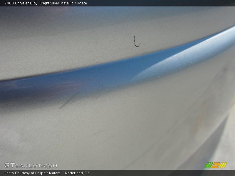 Bright Silver Metallic / Agate 2000 Chrysler LHS