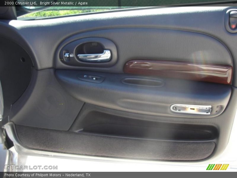 Bright Silver Metallic / Agate 2000 Chrysler LHS