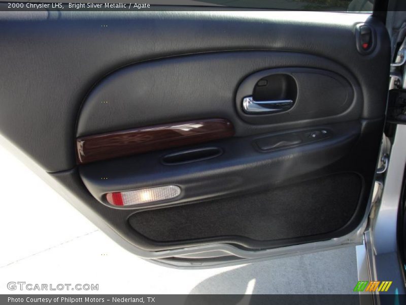 Bright Silver Metallic / Agate 2000 Chrysler LHS