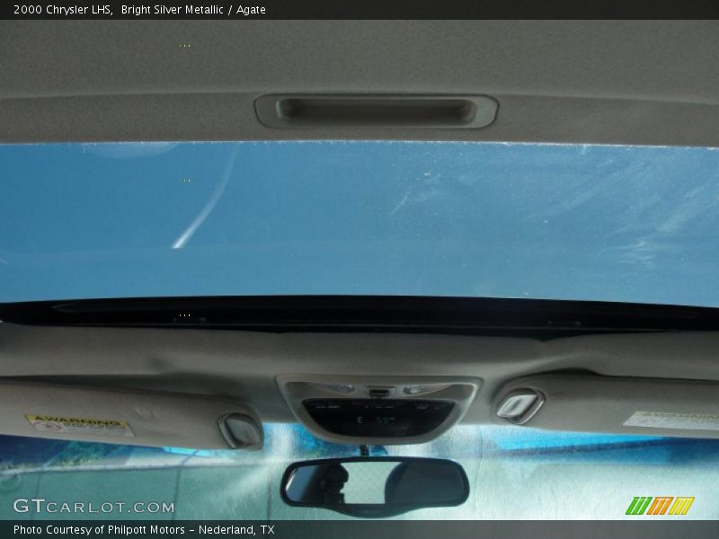 Bright Silver Metallic / Agate 2000 Chrysler LHS