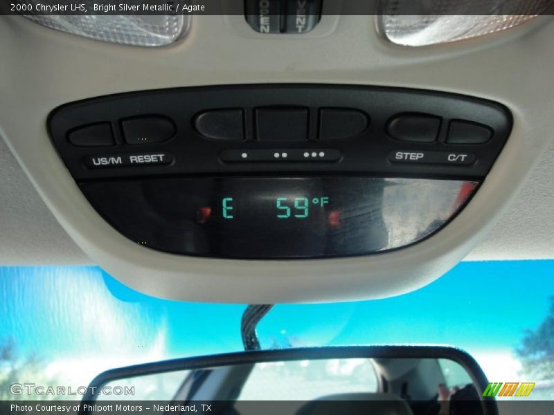 Bright Silver Metallic / Agate 2000 Chrysler LHS