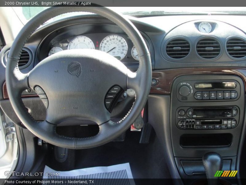 Bright Silver Metallic / Agate 2000 Chrysler LHS