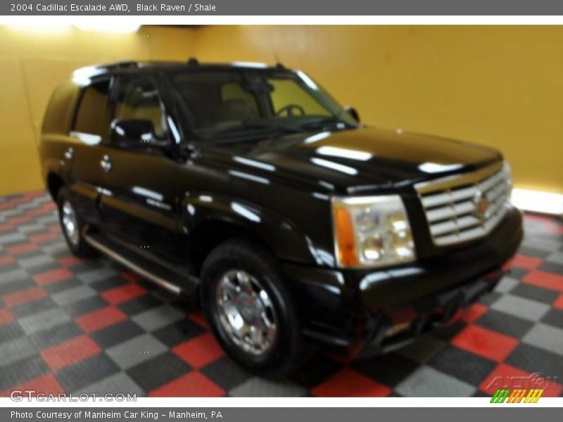 Black Raven / Shale 2004 Cadillac Escalade AWD