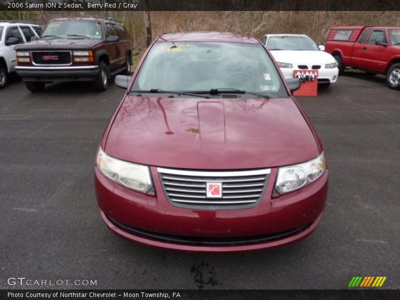 Berry Red / Gray 2006 Saturn ION 2 Sedan